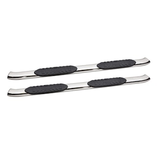 Iconic Accessories 125-0904 5  Oval Side-Step Nerf Bars (30° Bend, Polished)