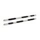 Iconic Accessories 126-2346 5  Oval Wheel-to-Wheel Side-Step Nerf Bars (30° Bend, Polished)