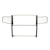 Iconic Accessories 134-0410 Polished Steel Grille Guard (Full Front-End)
