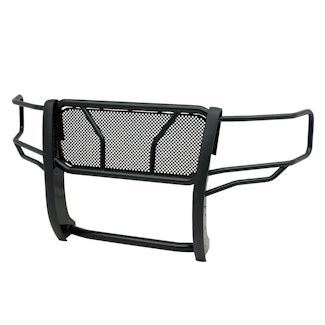 Iconic Accessories 137-5722 Black Powder-Coated Steel HD Grille Guard with Mesh Grille (Full Front-End)
