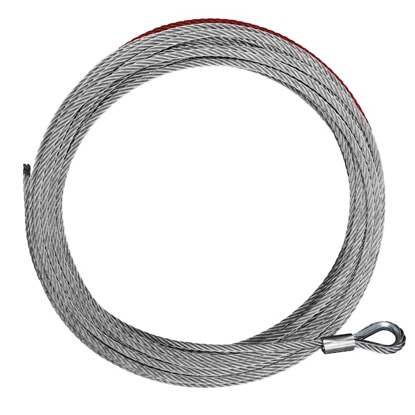 Iconic Accessories 431-82205 Replacement Winch Cable 3/8 x 85' rated at 12,500 lbs.
