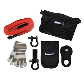 Iconic Accessories 441-82130 Off-Road Winch Recovery Kit