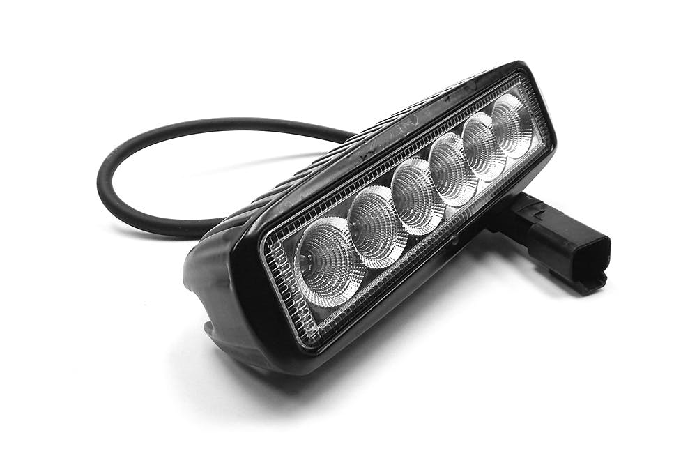 Iconic Accessories 511-1061 6 Single-Row Straight LED Light Bar (90° Flood,  1,620 lm