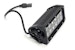Iconic Accessories 512-1061 6 Dual-Row Straight LED Light Bar (8° Spot/90° Flood, 3,240 lm, Black Face)
