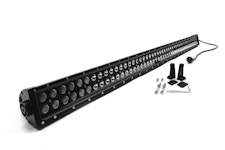 Iconic Accessories 512-1501 50 Dual-Row Straight LED Light Bar (8° Spot/90° Flood, 25,920 lm, Black Face)