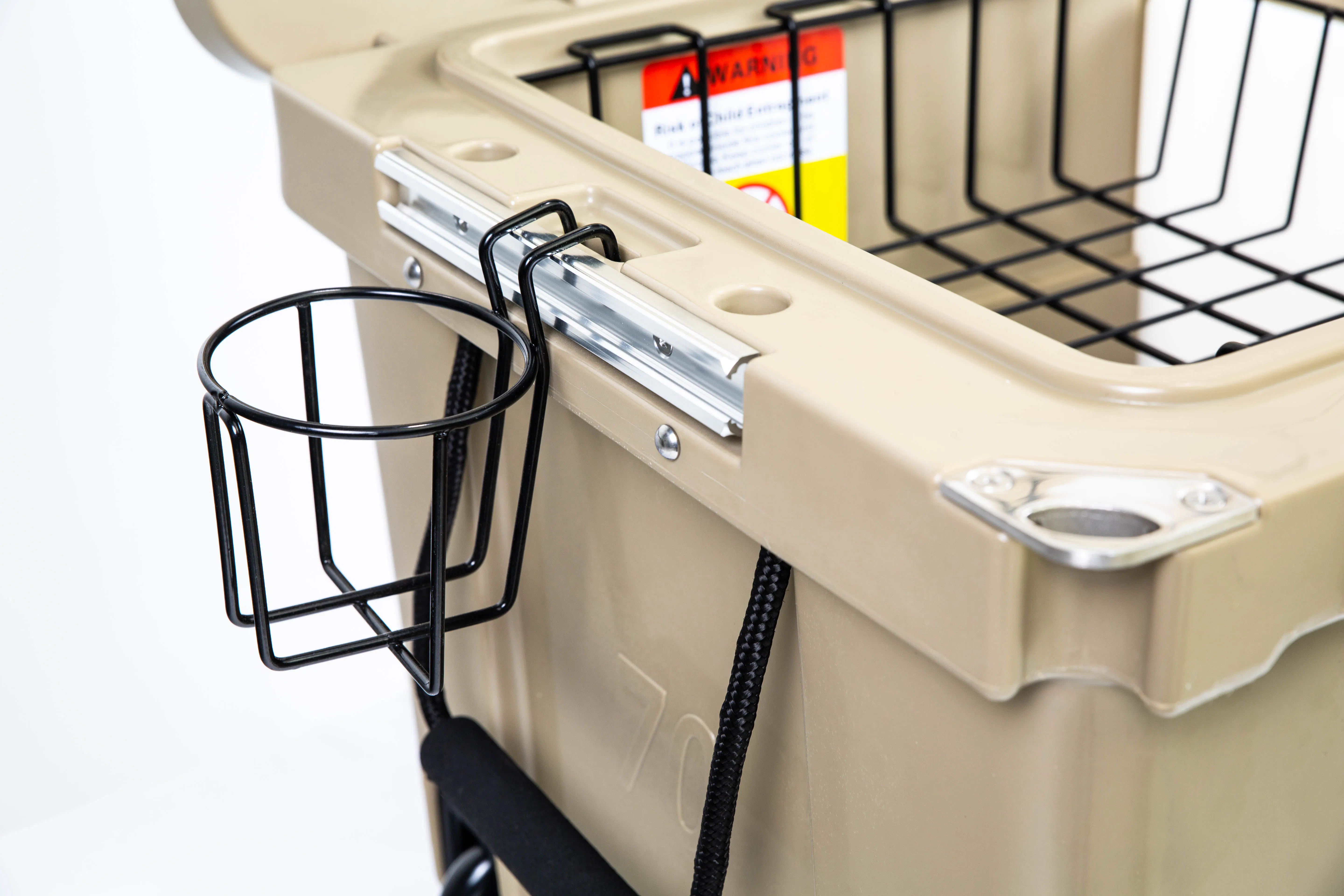 Iconic Accessories 810-1070 70QT Cooler Box with Aluminum T-Track