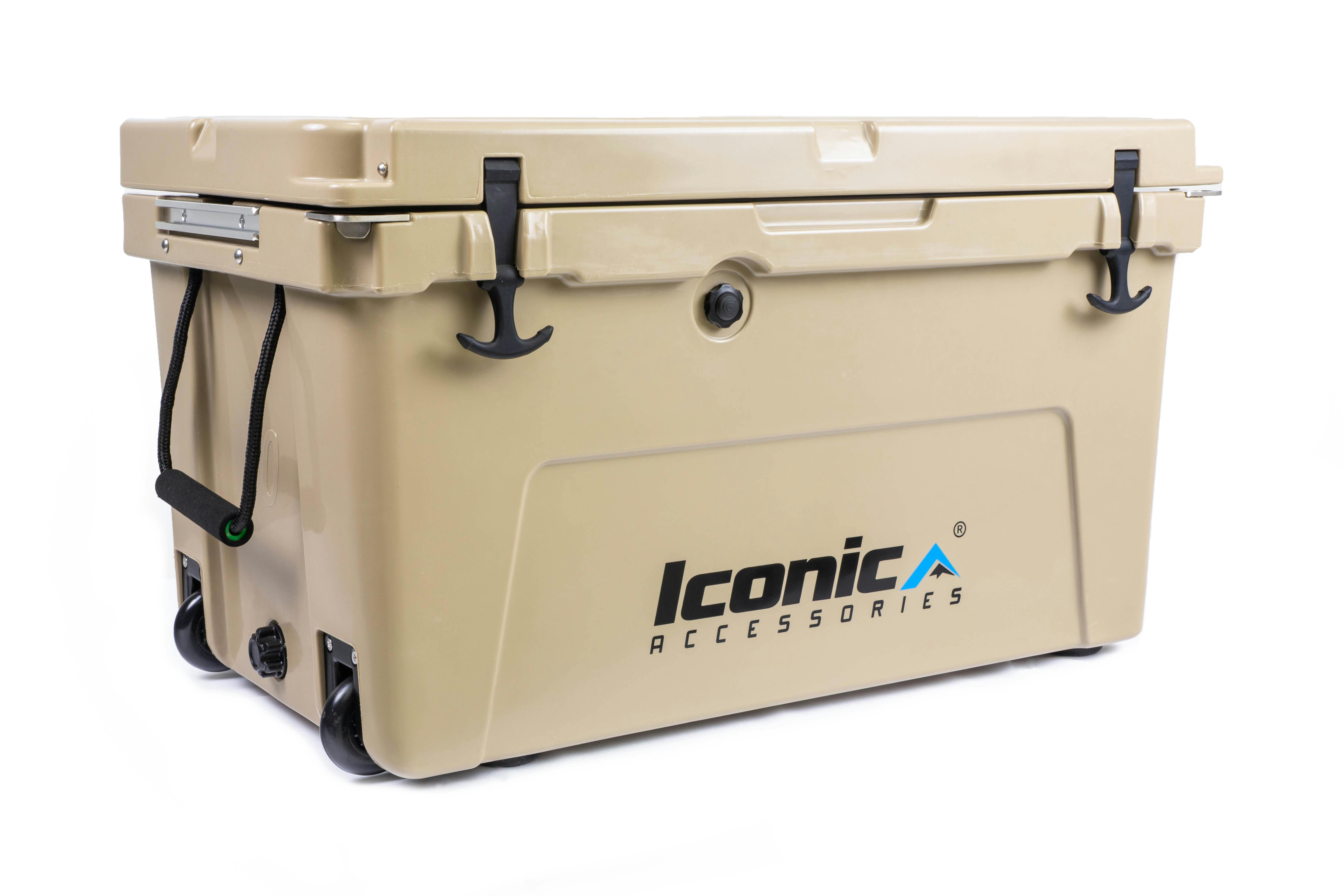 Iconic Accessories 810-1070 70QT Cooler Box with Aluminum T-Track