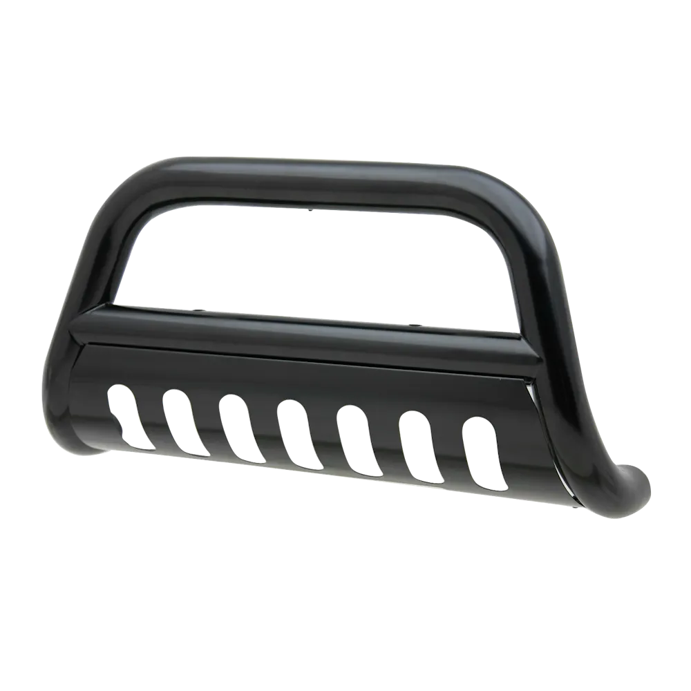 Iconic Accessories 132-5841 Black Powder Coated Steel Bull Bar