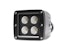 Iconic Accessories 511-1033 3 LED Cube Light Flood Beam 1,440 LM, Black Face