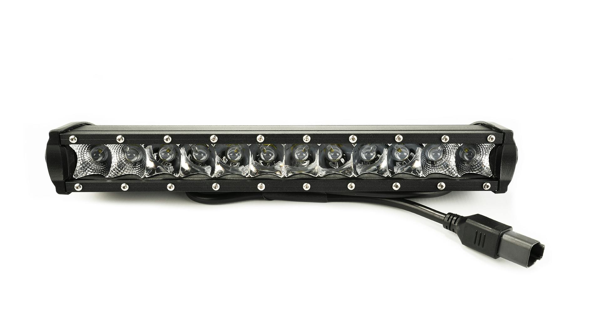 Iconic Accessories 515 1012 12 Single Row LED Light Bar 50W Cree