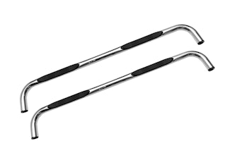Iconic Accessories 113-0314 3  Round Steel Side-Step Nerf Bars (90° Bend, Polished)