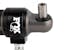 JKS Manufacturing FOX88326050 Performance Elite FOX 2.5 Reservoir Front Shocks Adjustable