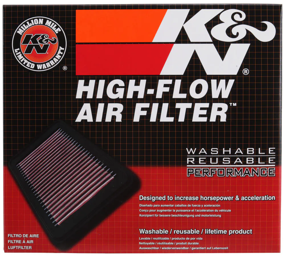 thumbnail image 2 of K&N 33-3079 High-Flow Air Filter | Washable & Reusable For Select BMW Models 2 of 10
