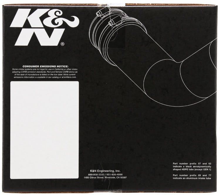 K&N 77-1562KTK Performance Intake Kit