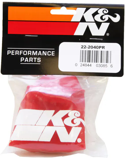 K&N Luftfilter-Hülle Rot – Verlängert Das Serviceintervall Deines Filters In Staubiger Umgebung