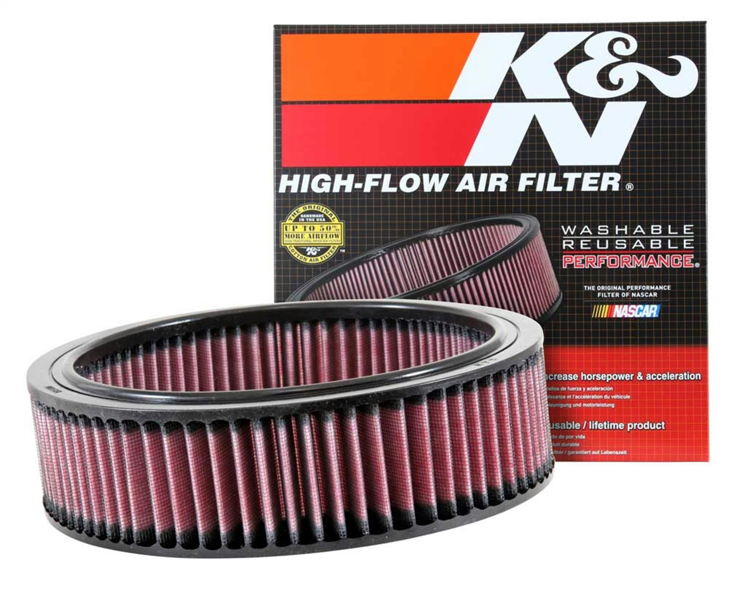 B1500 E-1100 B2500 K&N Replacement Air Filter for Dodge Ram 2500