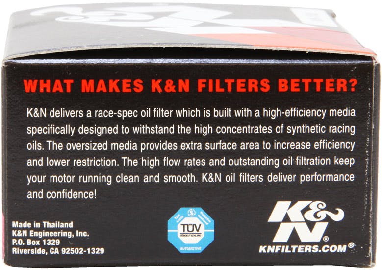 are k and n oil filters good