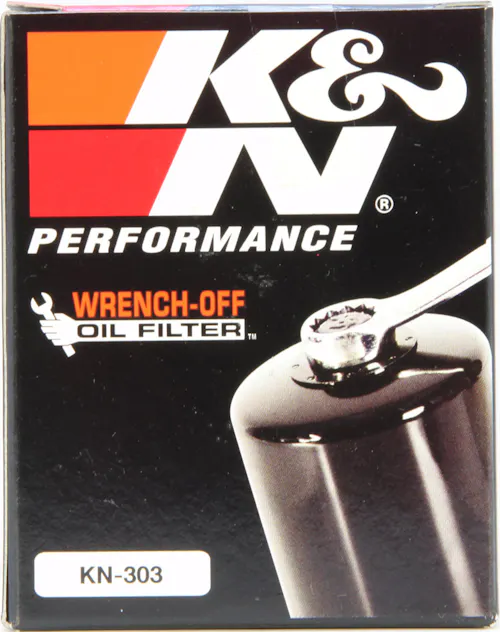 K&N Filtro Olio KN-303 Per Kawasaki ER6 N 650 (2007-2011)