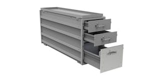 Holman (formerly Kargo Master) 40250 Steel 3 Long Heavy-Duty Drawer