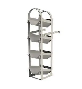 Kargomaster 40100 4-Tier Refrigerant Tank Rack