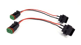 KC Hilites 63072 Jeep JK 10-18 H16 to DT Fog Light Adapters