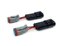 KC Hilites 63074 Ford F250/450 Super Duty H10 to DT Fog Light Adapters