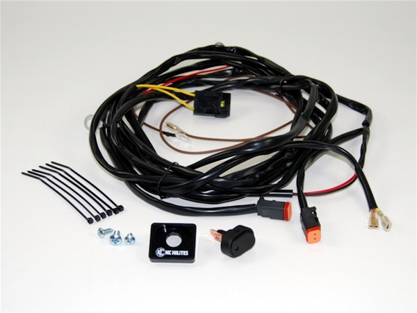 KC Hilites 6308 Wiring Harness - for 2 Lights with 2-Pin Deutsch Connectors
