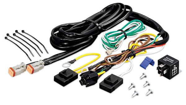 KC Hilites 6316 Add-On Wiring Harness - Add 1-2 Lights - 2-Pin Deutsch Connectors