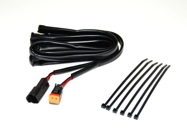 KC Hilites 6319 18" Plug-In Wiring Extension - 2-Pin Deutsch Connector