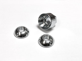 KC Hilites 7224 KC LKZ - M12-1.75 Light Lock Security Nut Set