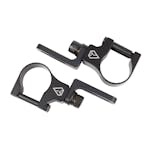 KC Hilites 73312 Bracket Set - Tube Clamp - UTV ATV - 1.75" 90 Deg - Pair