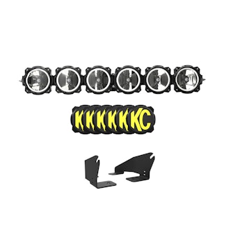 KC Hilites 91343 KC Pro6 Gravity LED 39in 6-Light Combo Polaris RZR Pro R System