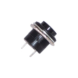 Kleinn Automotive Air Horns 318M Mini Detonator-Black flush mount push button switch.