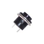 Kleinn Automotive Air Horns 318M Mini Detonator-Black flush mount push button switch.