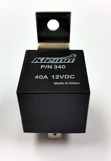 Kleinn Automotive Air Horns 340 Sealed 12-volt; 40-amp; 5-post SPDT Relay