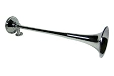 Kleinn Automotive Air Horns 411 25in. copper roof mount horn with chrome finish for use with manual valve