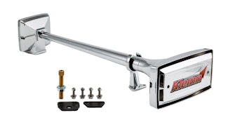 Kleinn Automotive Air Horns 412 25in. chrome plated zinc alloy Roof Mount Horn