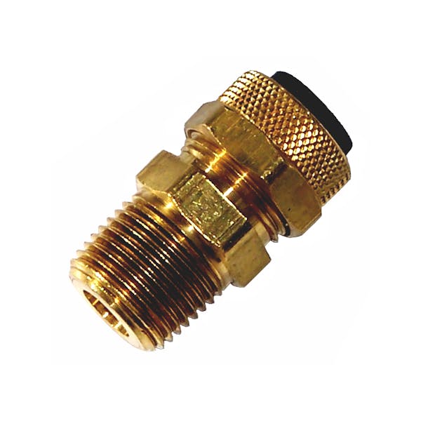 Kleinn Automotive Air Horns 51238 3/8in. M NPT Compression Fitting for 1/2in. O.D. Tube