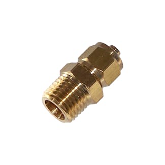 Kleinn Automotive Air Horns 51414 1/4in. M NPT Compression Fitting for 1/4in. O.D. Tube