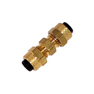 Kleinn Automotive Air Horns 52140 Tube Connector for 1/4in. O.D. Tube