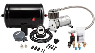 Kleinn Automotive Air Horns 6270 130 PSI sealed air system with 1.0 gallon air tank