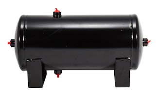 Kleinn Automotive Air Horns 6275RT Replacement 1.5 gallon; 5-port air tank for 6275; HK5; HK-EURO; HK6