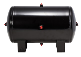 Kleinn Automotive Air Horns 6450RT Replacement 5.0 gallon; 7-port air tank for 6450 air system and HK9