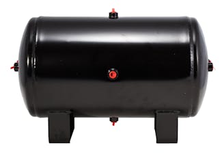 Kleinn Automotive Air Horns 6450RT Replacement 5.0 gallon; 7-port air tank for 6450 air system and HK9