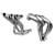 Kooks Custom Headers 10242650 2in. x 3 1/2in. Stainless Steel Long Tube Headers.
