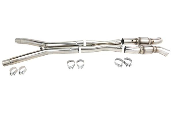 Kooks Custom Headers 21603301 GREEN Catted X-Pipe
