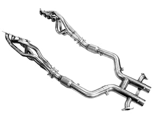 Kooks Custom Headers 1141H290 1-3/4" Header and GREEN Catted H-Pipe Kit. 2012-2013 302 Boss Mustang 5.0L