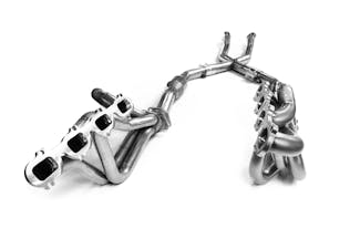 Kooks Custom Headers 1201H030 1-5/8" Header and GREEN Catted X-Pipe Kit. 2003-2004 Mercury Marauder 4.6L 4V.