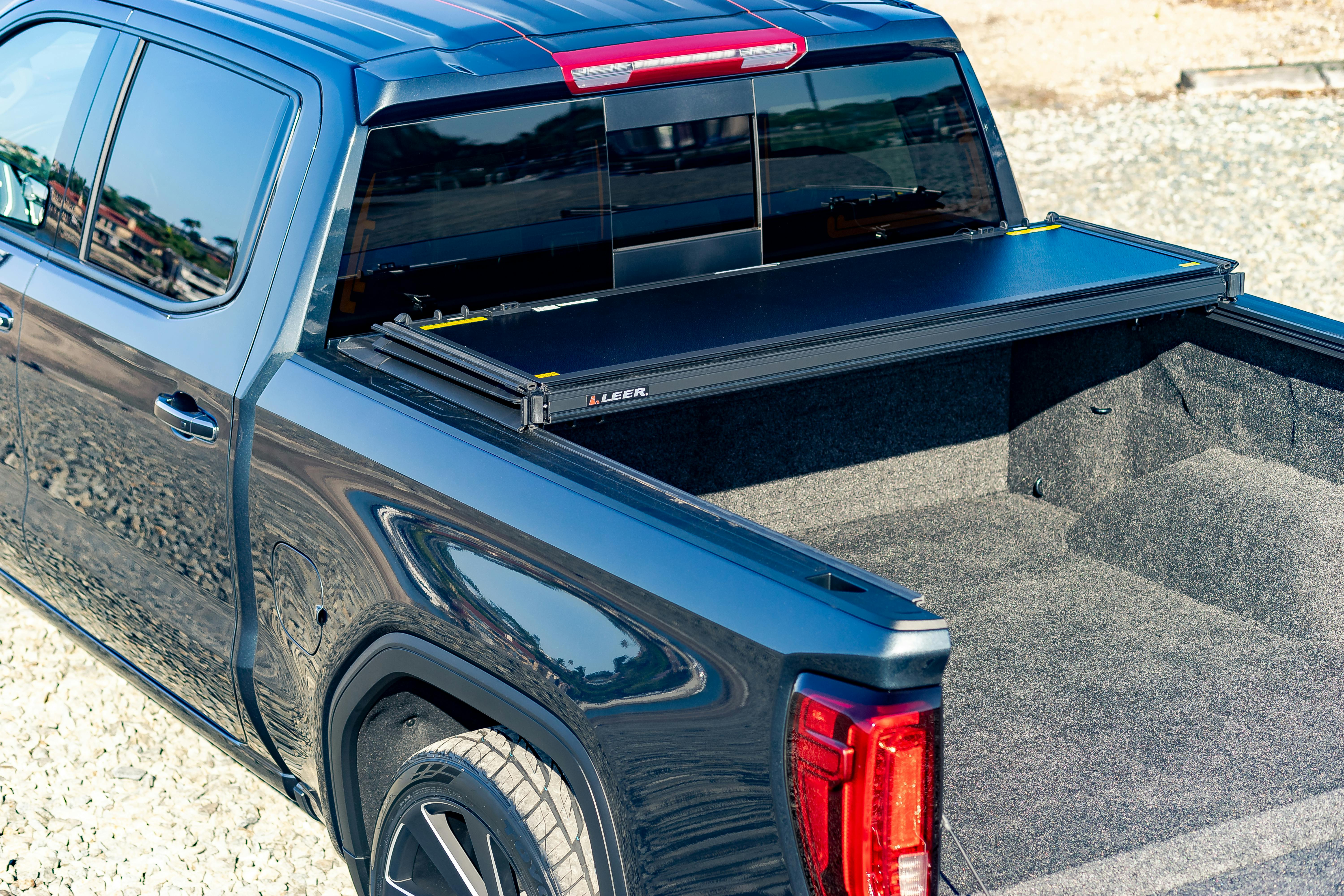 LEER 631179 Low Profile Textured Matte Black HF350M Tonneau Covers