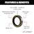 Lippert Components 295924 Lippert Unitized Oil Seal - 12,000-16,000-lb. Brake & Idler Hub Assy, 3.125" ID